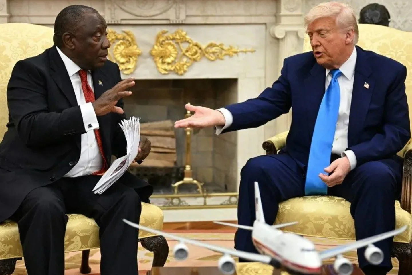 Murders of white people: Trump surprises South Africa’s president
