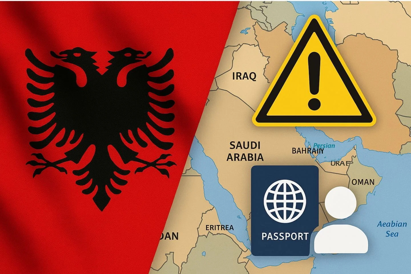 Albania warns its citizens in the Persian Gulf amid growing tensions in the region