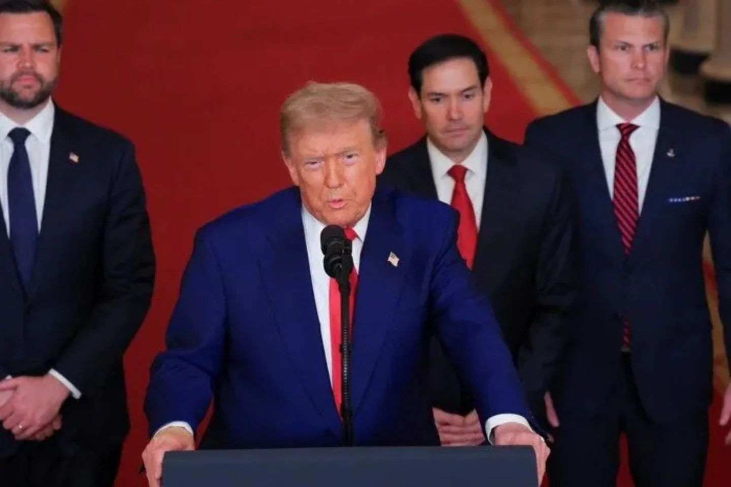 The video: Donald Trump’s response to the US attack on Iran